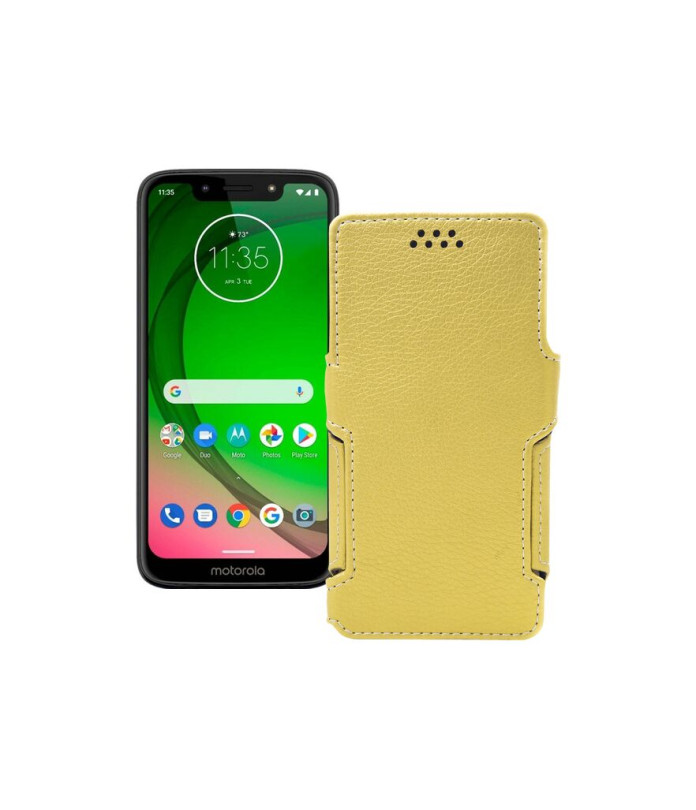 Чохол-книжка з екошкіри для телефону Motorola Moto G7 Power