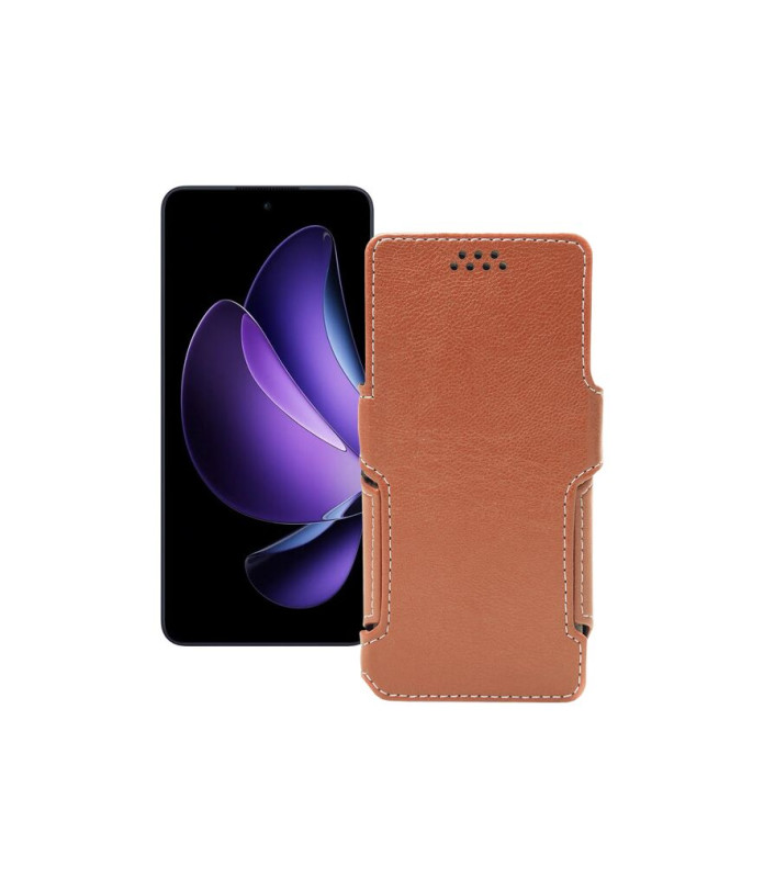 Чохол-книжка з екошкіри для телефону OPPO Reno 13 F 4G