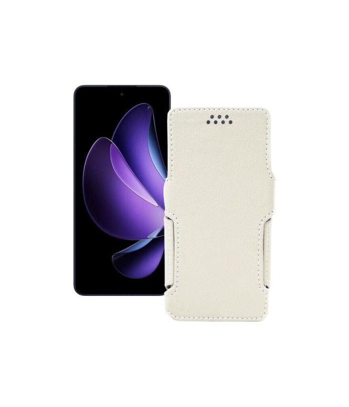 Чохол-книжка з екошкіри для телефону OPPO Reno 13 F 4G