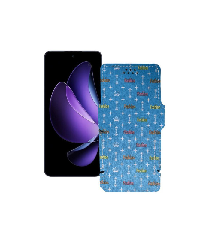 Чохол-книжка з екошкіри для телефону OPPO Reno 13 F 4G