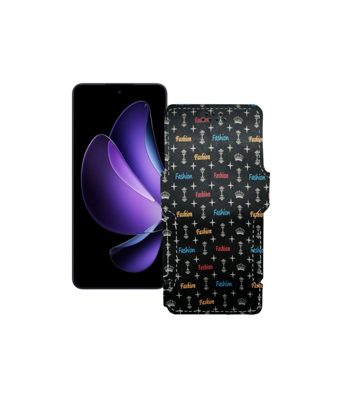 Чохол-книжка з екошкіри для телефону OPPO Reno 13 F 4G
