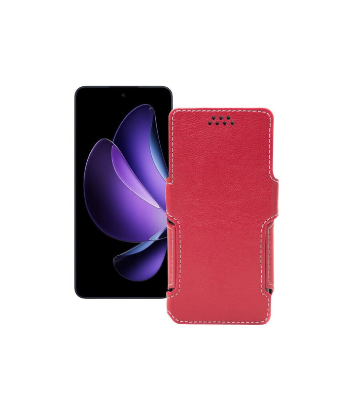 Чохол-книжка з екошкіри для телефону OPPO Reno 13 F 4G