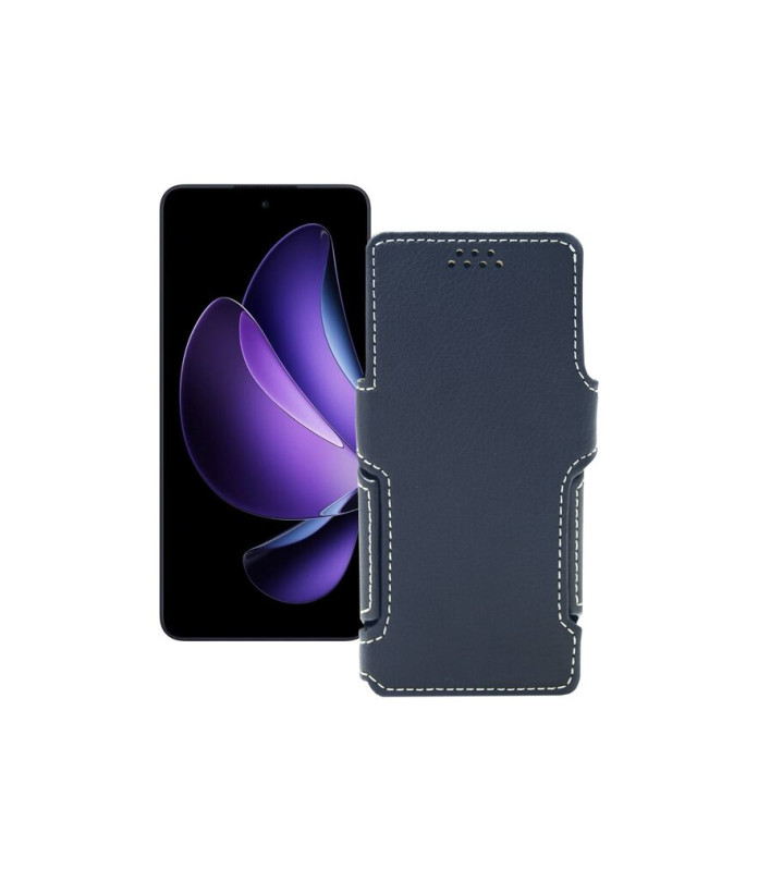 Чохол-книжка з екошкіри для телефону OPPO Reno 13 F 4G
