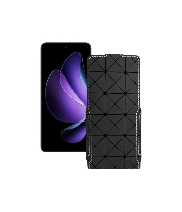 Чохол-флип з екошкіри для телефону OPPO Reno 13 F 4G