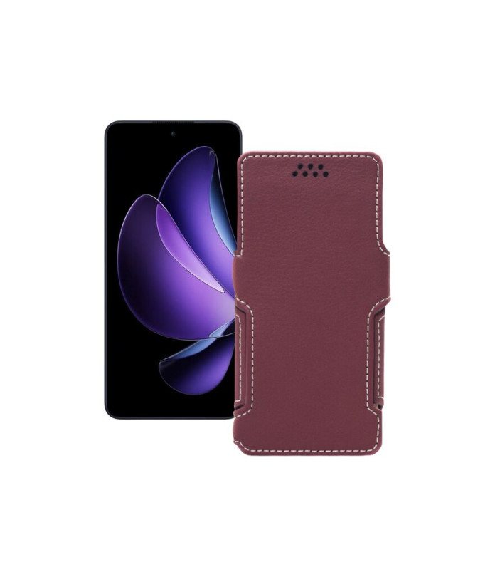 Чохол-книжка з екошкіри для телефону OPPO Reno 13 F 4G