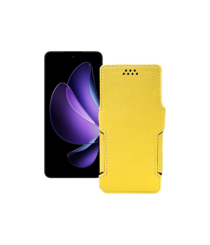 Чохол-книжка з екошкіри для телефону OPPO Reno 13 F 4G