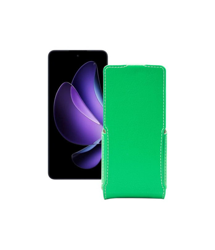 Чохол-флип з екошкіри для телефону OPPO Reno 13 F 4G