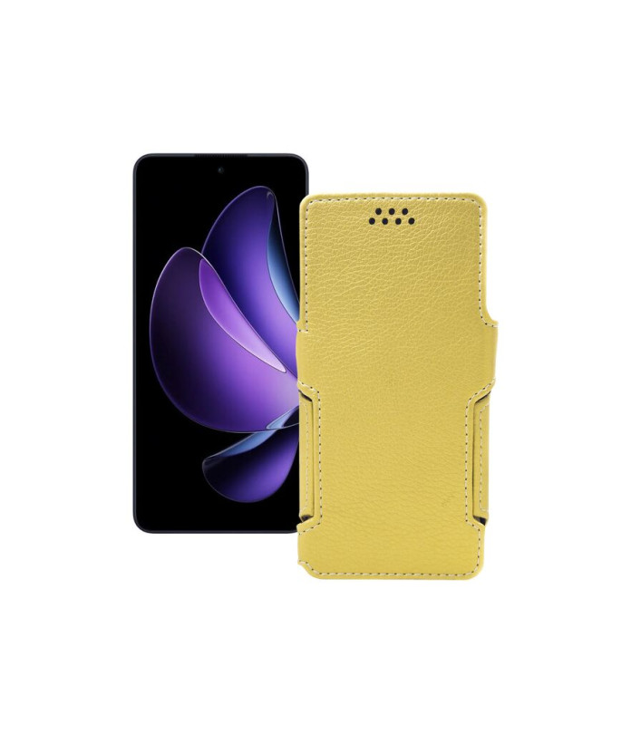Чохол-книжка з екошкіри для телефону OPPO Reno 13 F 4G