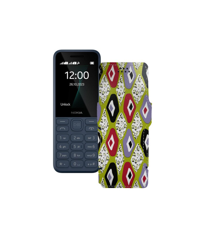 Чохол-книжка з екошкіри для телефону Nokia 130 2023