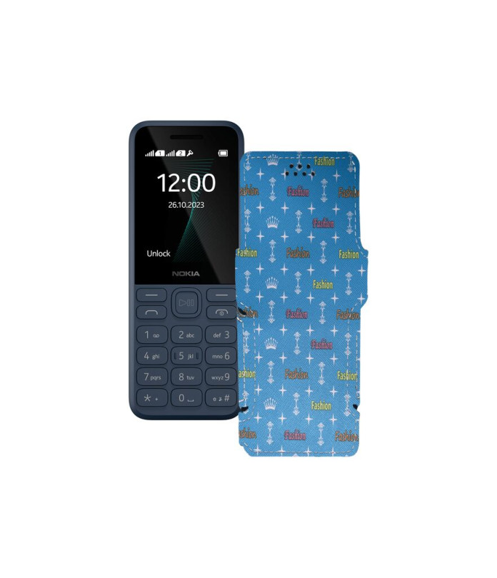 Чохол-книжка з екошкіри для телефону Nokia 130 2023