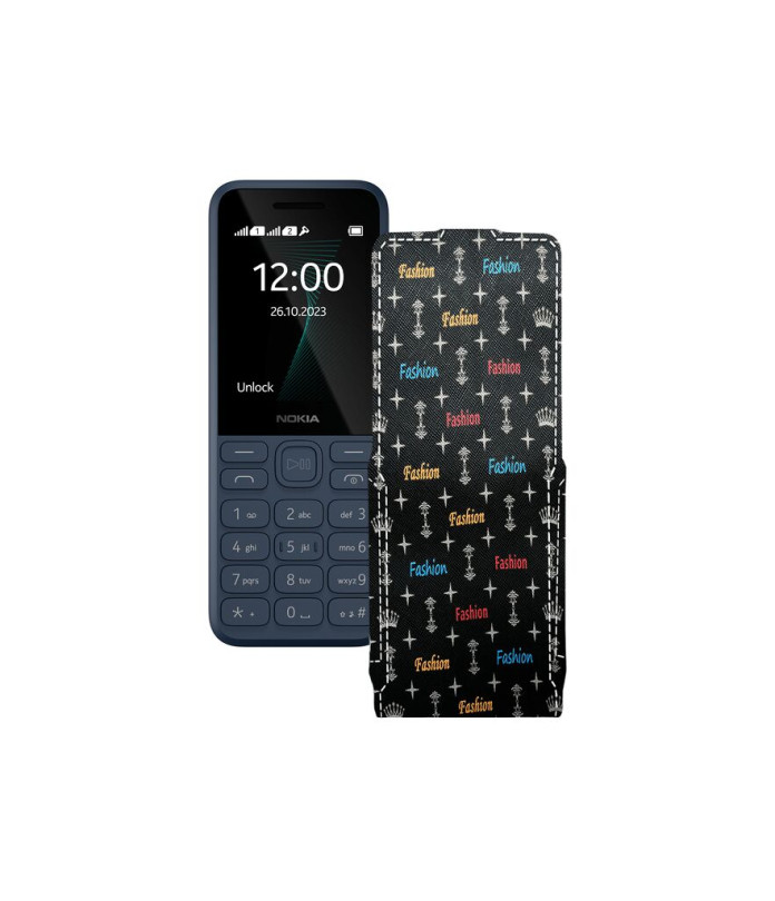 Чохол-флип з екошкіри для телефону Nokia 130 2023