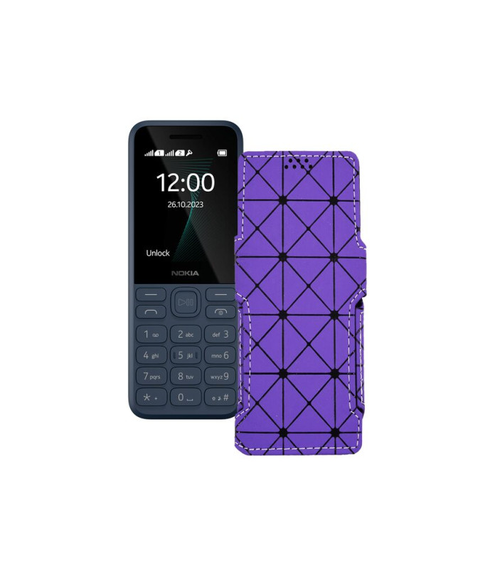 Чохол-книжка з екошкіри для телефону Nokia 130 2023