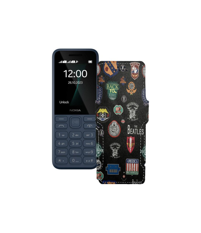 Чохол-книжка з екошкіри для телефону Nokia 130 2023