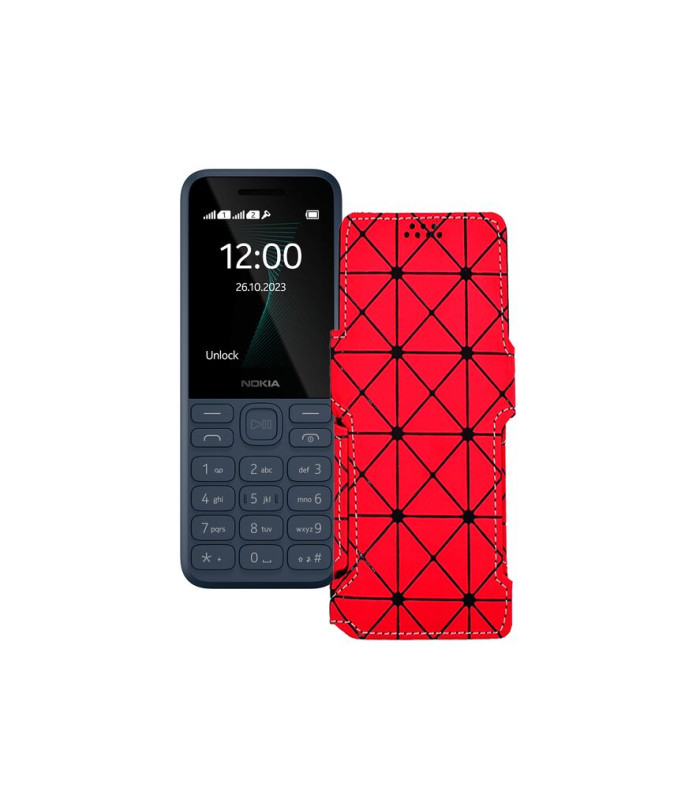 Чохол-книжка з екошкіри для телефону Nokia 130 2023