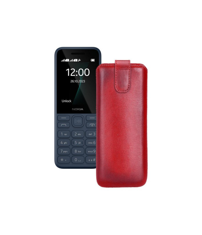 Витяжка з екошкіри для телефону Nokia 130 2023