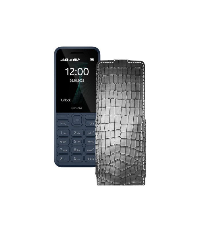 Чохол-флип з екошкіри для телефону Nokia 130 2023