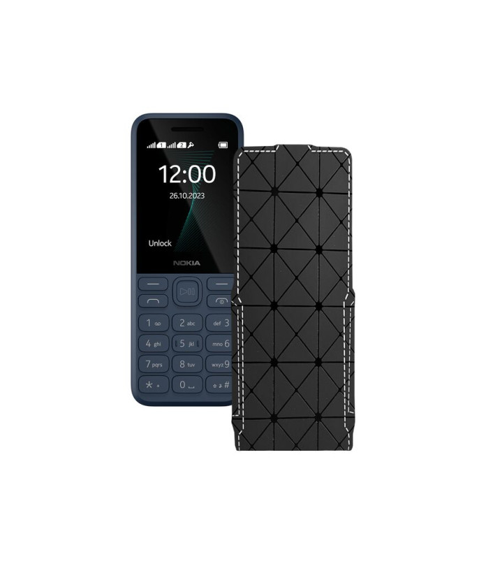 Чохол-флип з екошкіри для телефону Nokia 130 2023