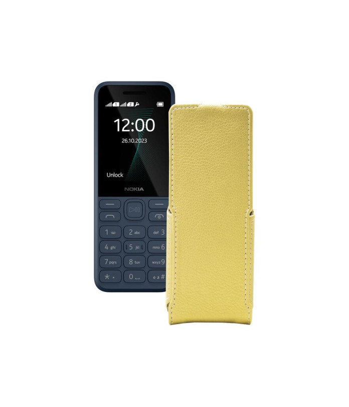 Чохол-флип з екошкіри для телефону Nokia 130 2023