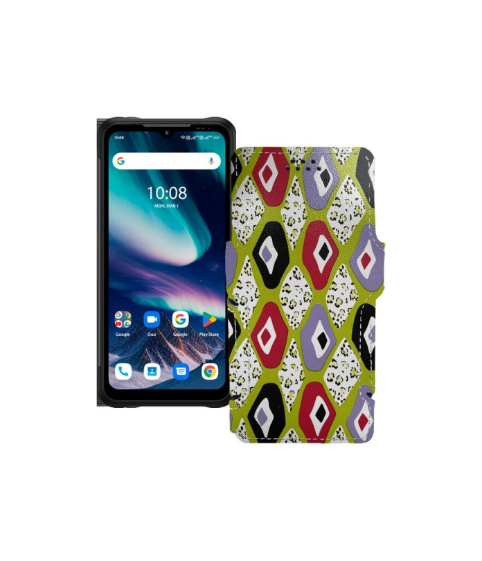 Чохол-книжка з екошкіри для телефону UMiDIGI Bison X20