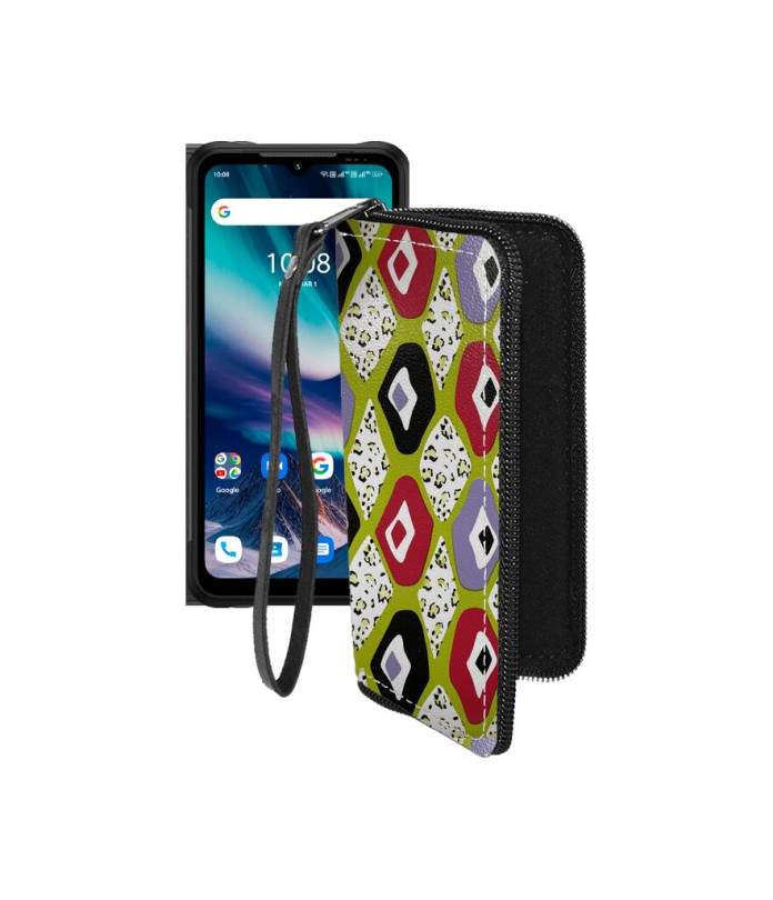 Чохол-гаманець з екошкіри для телефону UMiDIGI Bison X20
