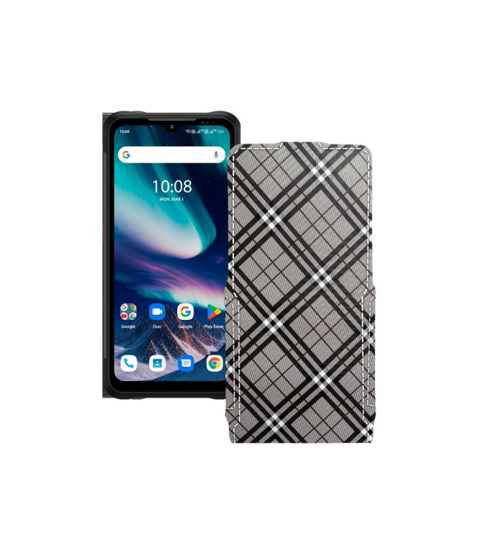 Чохол-флип з екошкіри для телефону UMiDIGI Bison X20