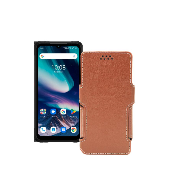 Чохол-книжка з екошкіри для телефону UMiDIGI Bison X20