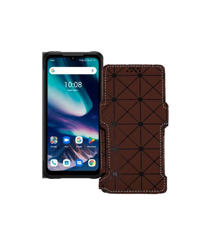 Чохол-книжка з екошкіри для телефону UMiDIGI Bison X20