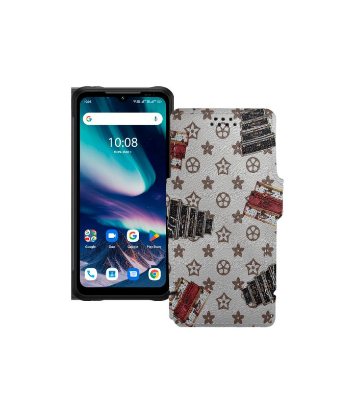 Чохол-книжка з екошкіри для телефону UMiDIGI Bison X20