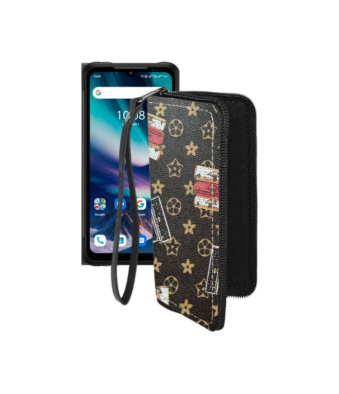 Чохол-гаманець з екошкіри для телефону UMiDIGI Bison X20