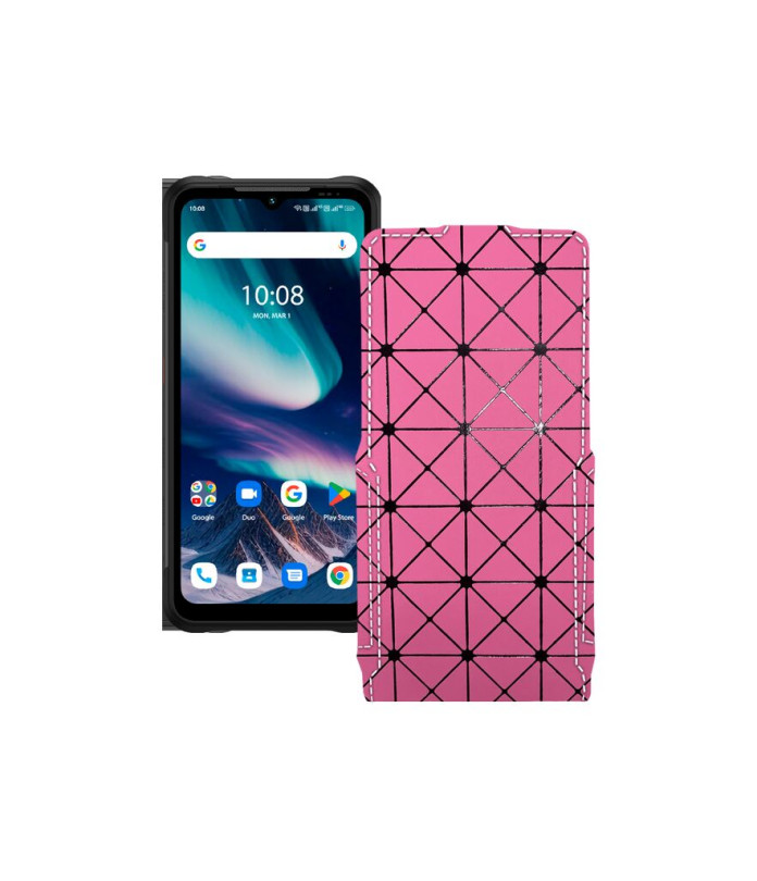 Чохол-флип з екошкіри для телефону UMiDIGI Bison X20