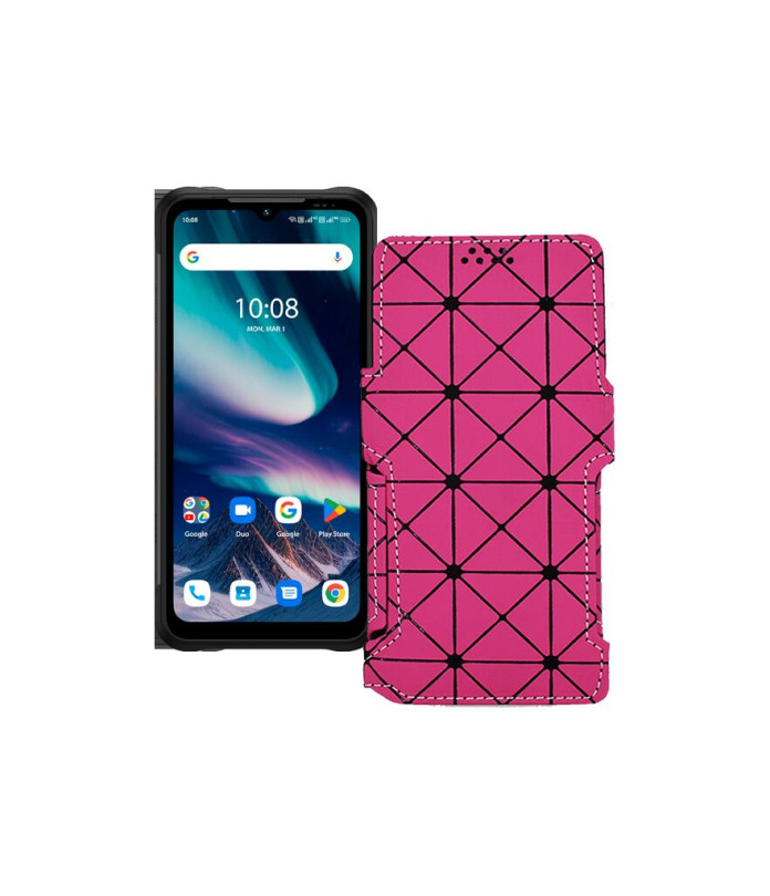 Чохол-книжка з екошкіри для телефону UMiDIGI Bison X20