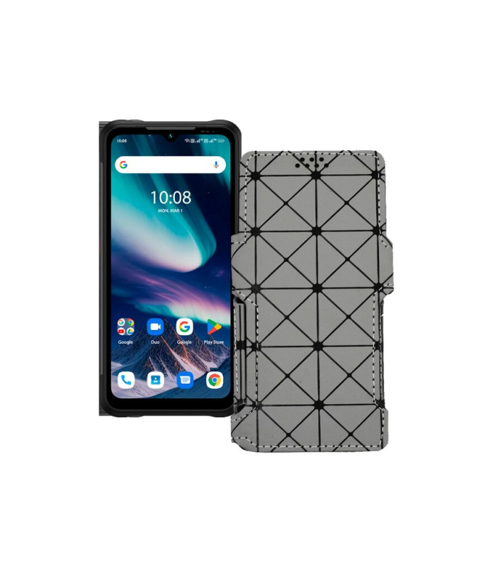 Чохол-книжка з екошкіри для телефону UMiDIGI Bison X20