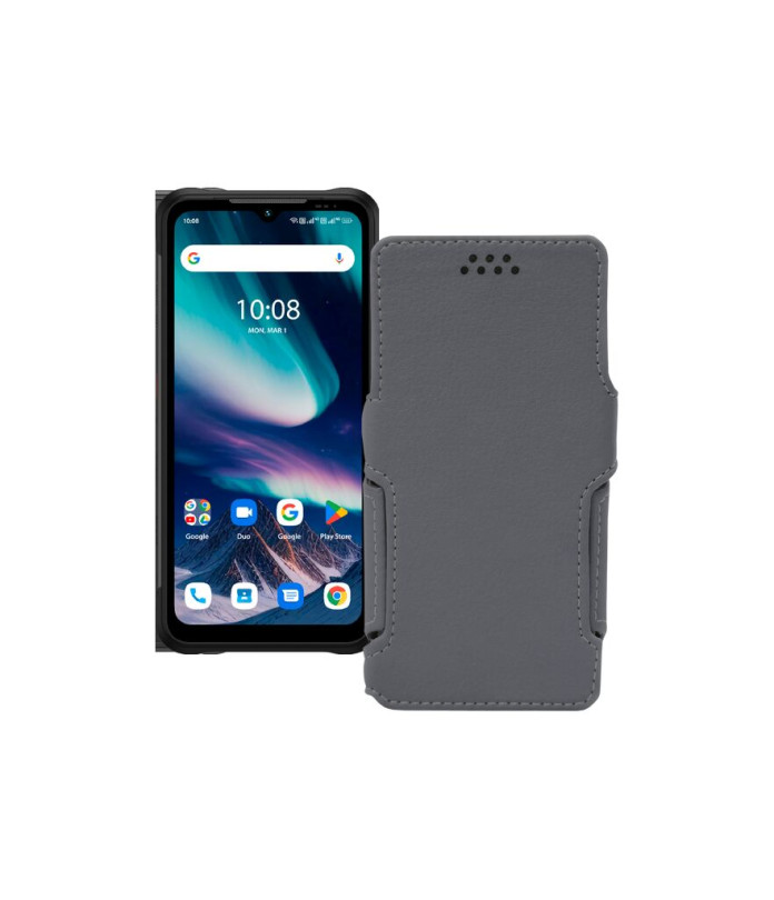 Чохол-книжка з екошкіри для телефону UMiDIGI Bison X20