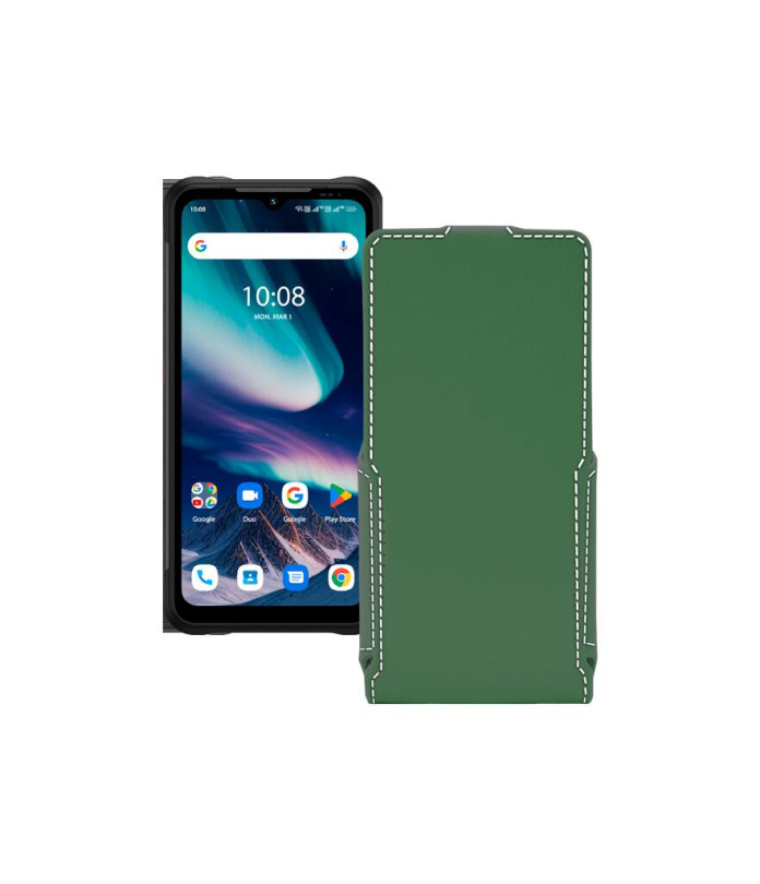 Чохол-флип з екошкіри для телефону UMiDIGI Bison X20