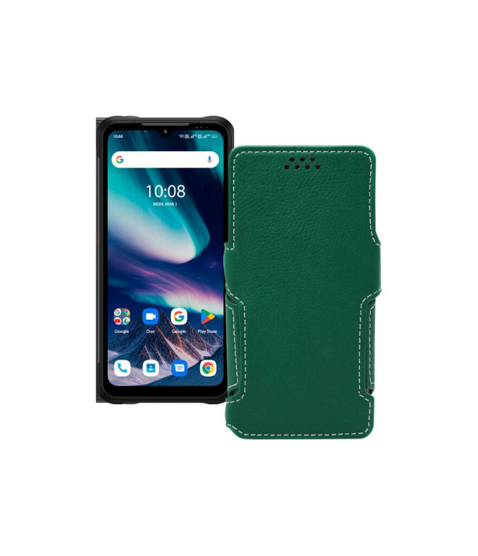 Чохол-книжка з екошкіри для телефону UMiDIGI Bison X20