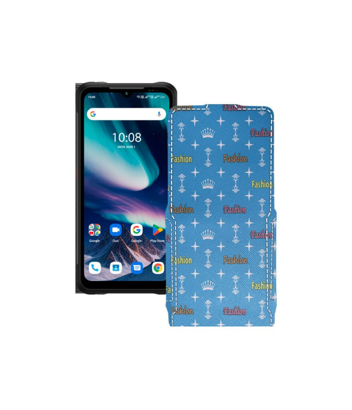 Чохол-флип з екошкіри для телефону UMiDIGI Bison X20