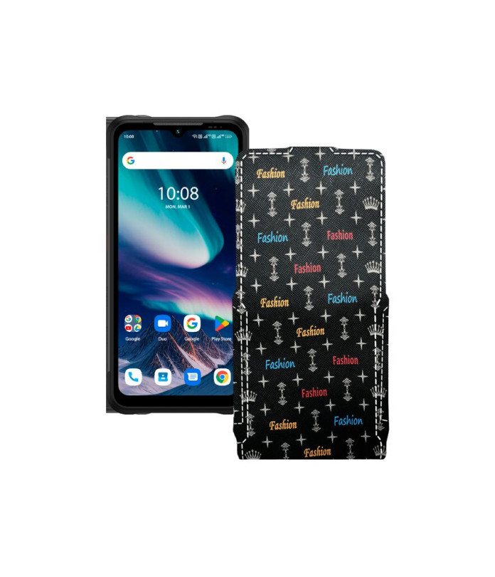 Чохол-флип з екошкіри для телефону UMiDIGI Bison X20