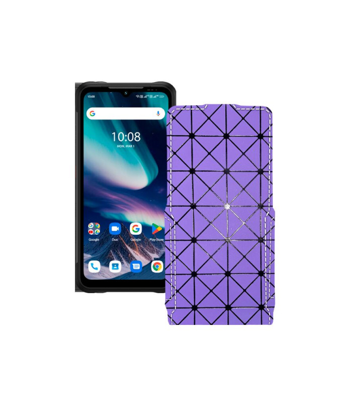 Чохол-флип з екошкіри для телефону UMiDIGI Bison X20