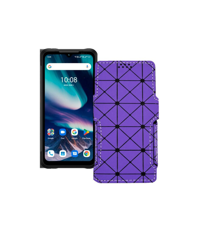 Чохол-книжка з екошкіри для телефону UMiDIGI Bison X20