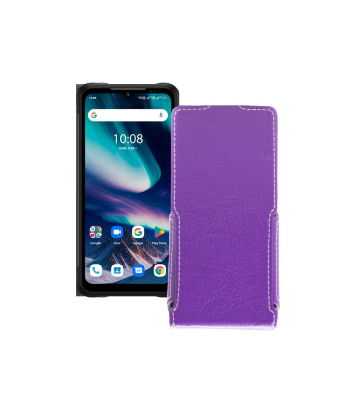 Чохол-флип з екошкіри для телефону UMiDIGI Bison X20