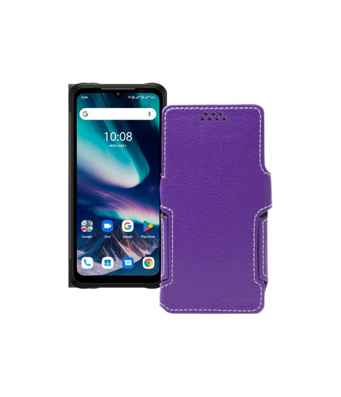 Чохол-книжка з екошкіри для телефону UMiDIGI Bison X20