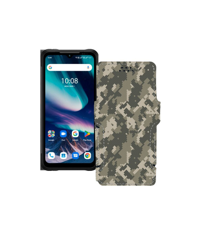 Чохол-книжка з екошкіри для телефону UMiDIGI Bison X20