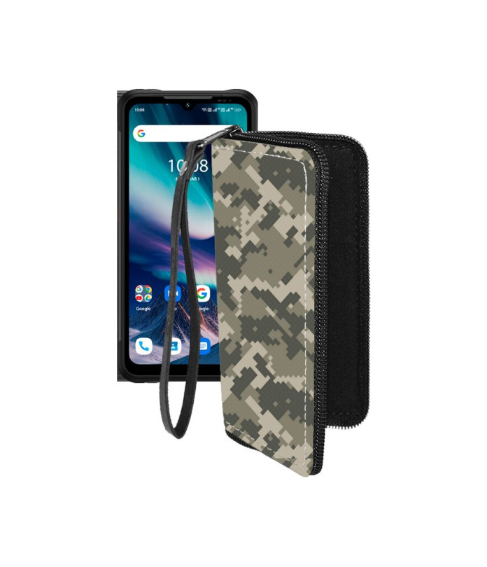 Чохол-гаманець з екошкіри для телефону UMiDIGI Bison X20