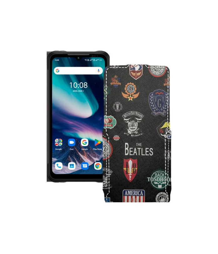 Чохол-флип з екошкіри для телефону UMiDIGI Bison X20