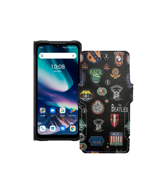 Чохол-книжка з екошкіри для телефону UMiDIGI Bison X20