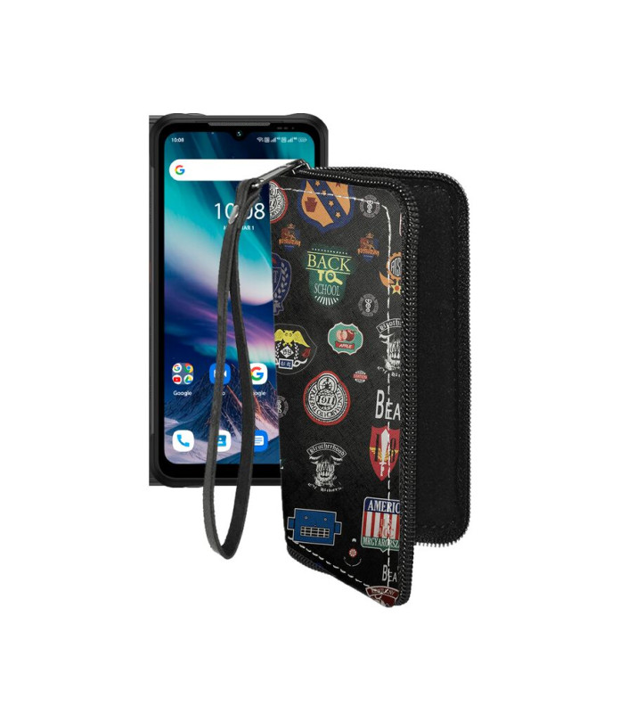 Чохол-гаманець з екошкіри для телефону UMiDIGI Bison X20