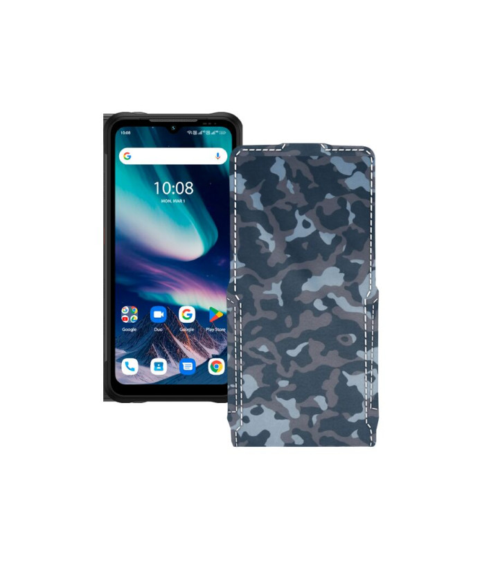 Чохол-флип з екошкіри для телефону UMiDIGI Bison X20