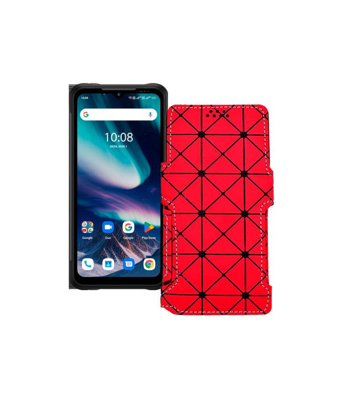 Чохол-книжка з екошкіри для телефону UMiDIGI Bison X20