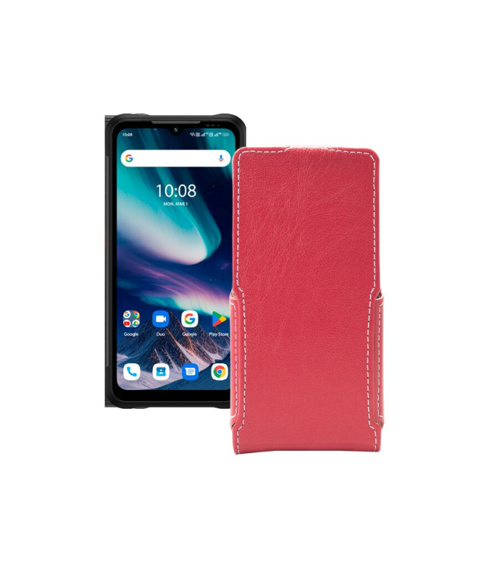 Чохол-флип з екошкіри для телефону UMiDIGI Bison X20