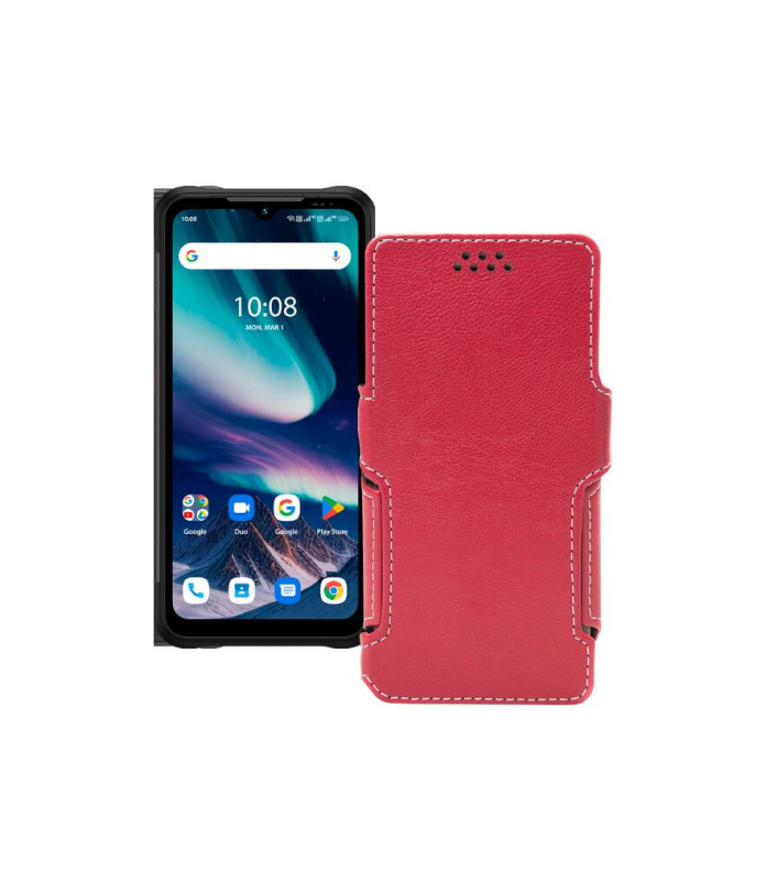 Чохол-книжка з екошкіри для телефону UMiDIGI Bison X20